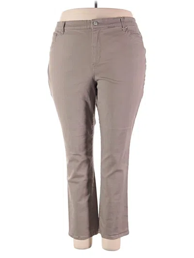 Pre-owned Gloria Vanderbilt Jeggings In Brown