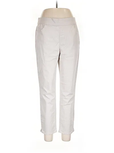 Pre-owned Gloria Vanderbilt Jeggings In Ivory