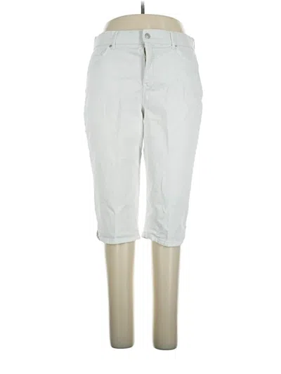 Pre-owned Gloria Vanderbilt Jeggings In Ivory