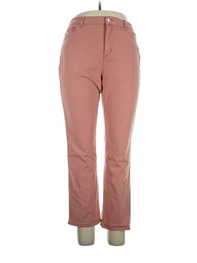 Pre-owned Gloria Vanderbilt Jeggings In Pink