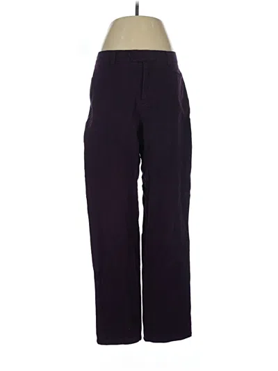 Pre-owned Gloria Vanderbilt Jeggings In Purple