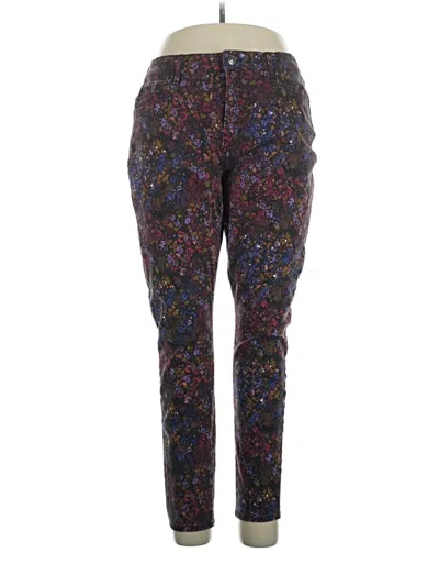 Pre-owned Gloria Vanderbilt Jeggings In Purple