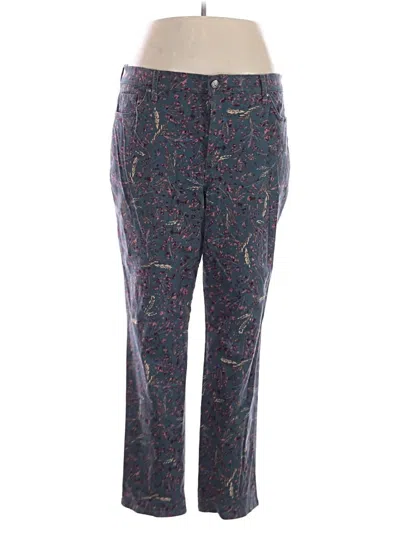 Pre-owned Gloria Vanderbilt Jeggings In Purple