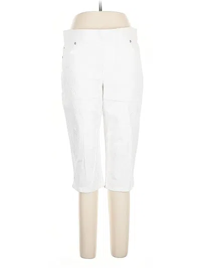 Pre-owned Gloria Vanderbilt Jeggings In White