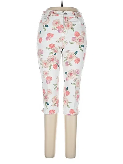 Pre-owned Gloria Vanderbilt Jeggings In White