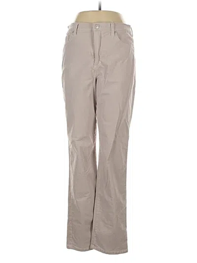 Pre-owned Gloria Vanderbilt Khaki Pant In Brown