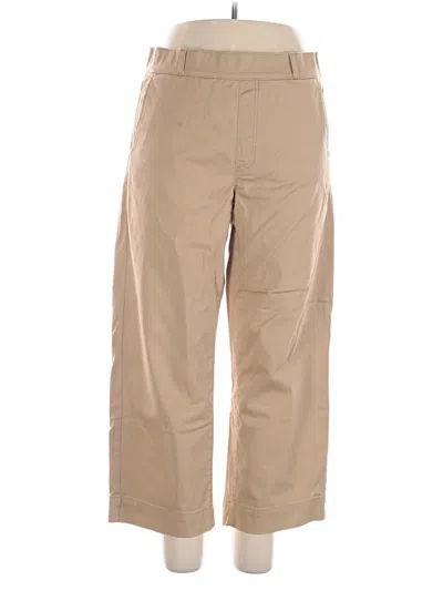 Pre-owned Gloria Vanderbilt Khaki Pant In Brown