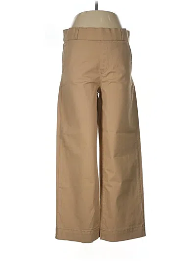 Pre-owned Gloria Vanderbilt Khaki Pant In Brown