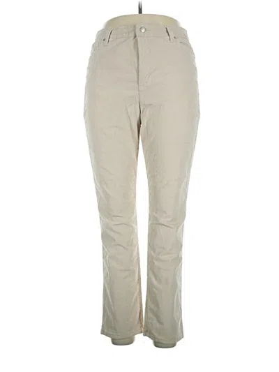 Pre-owned Gloria Vanderbilt Khaki Pant In Brown