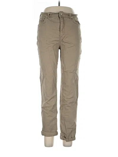 Pre-owned Gloria Vanderbilt Khaki Pant In Tan