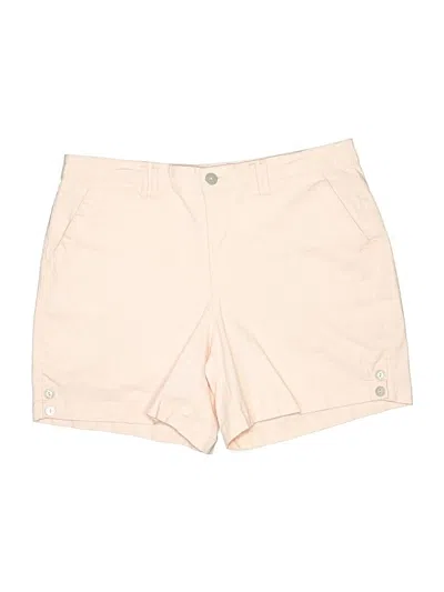 Pre-owned Gloria Vanderbilt Khaki Shorts In Brown