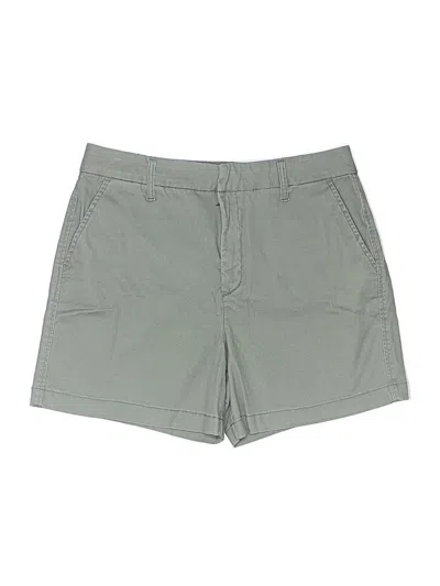 Pre-owned Gloria Vanderbilt Khaki Shorts In Green