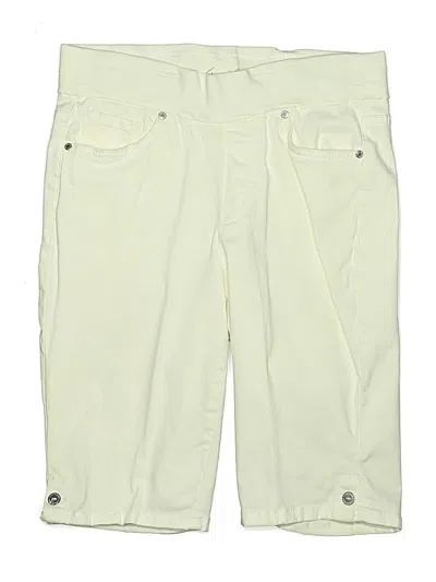 Pre-owned Gloria Vanderbilt Khaki Shorts In Green