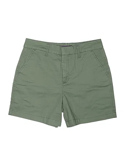 Pre-owned Gloria Vanderbilt Khaki Shorts In Green