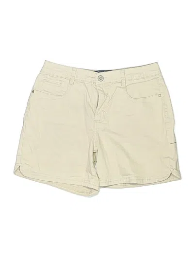 Pre-owned Gloria Vanderbilt Khaki Shorts In Tan