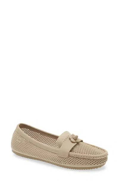 Gloria Vanderbilt Penelope Floral Knit Loafer In Brown