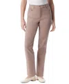 Gloria Vanderbilt Petite Amanda High-rise Straight-leg Jeans In Multi