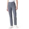 Gloria Vanderbilt Petites Amanda Womens Classic Rise Medium Wash Tapered Leg Jeans In Grey