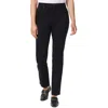 Gloria Vanderbilt Petites Womens High Rise Solid Straight Leg Jeans