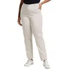 Gloria Vanderbilt Plus Amanda Womens Tapered Classic Rise Straight Leg Jeans In Neutral