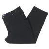 Gloria Vanderbilt Plus Amanda Womens Tapered Classic Rise Straight Leg Jeans In Black