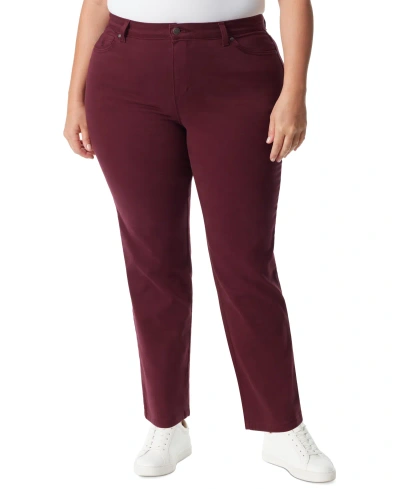 Gloria Vanderbilt Plus Size Amanda Jean, In Regular & Short In Crimson Crush