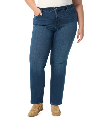 Gloria Vanderbilt Plus Size Amanda Jeans In Blue