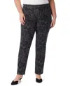 Gloria Vanderbilt Plus Size Amanda Paisley Jeans In Multi