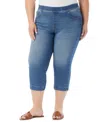 Gloria Vanderbilt Plus Size Shape Effect Capri Jeans In Essen