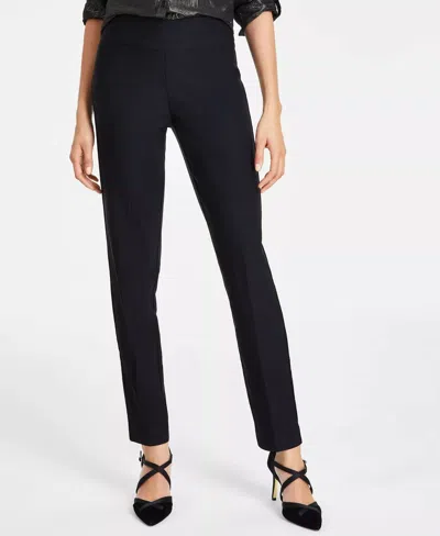 GLORIA VANDERBILT PULL ON TROUSER IN BLACK
