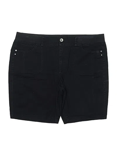 Pre-owned Gloria Vanderbilt Shorts In Black