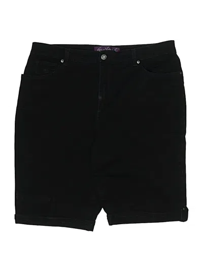 Pre-owned Gloria Vanderbilt Shorts In Black