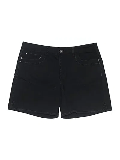 Pre-owned Gloria Vanderbilt Shorts In Black
