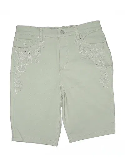 Pre-owned Gloria Vanderbilt Shorts In Green