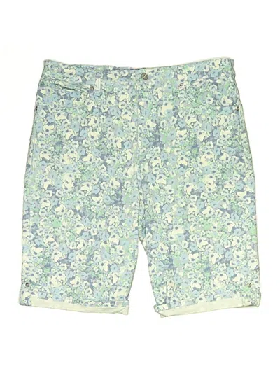 Pre-owned Gloria Vanderbilt Shorts In Green