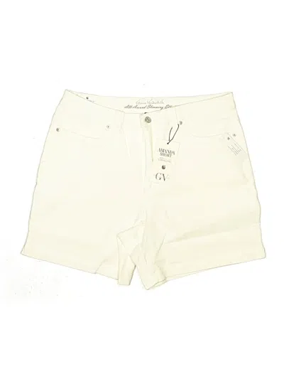 Pre-owned Gloria Vanderbilt Shorts In Ivory