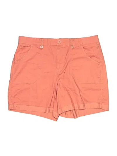 Pre-owned Gloria Vanderbilt Shorts In Orange