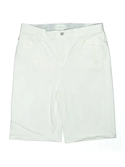 Pre-owned Gloria Vanderbilt Shorts In White