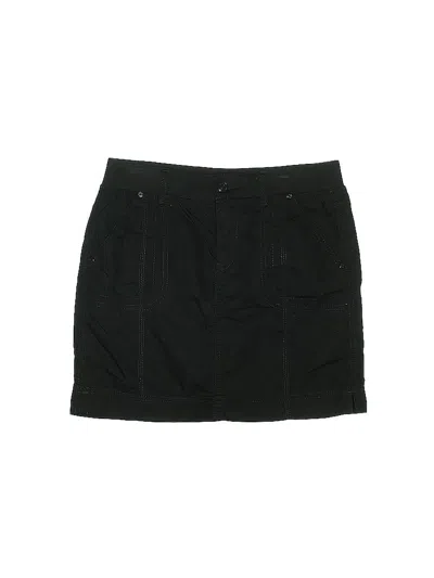 Pre-owned Gloria Vanderbilt Skort In Black