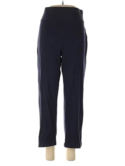 Pre-owned Gloria Vanderbilt Track Pants In Blue