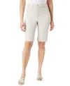 Gloria Vanderbilt Women's Amanda 11" Bermuda Denim Shorts