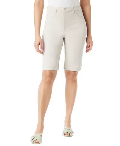 Gloria Vanderbilt Women's Amanda 11" Bermuda Denim Shorts