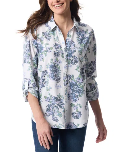 Gloria Vanderbilt Women's Amanda Button-front Shirt