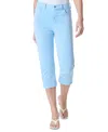 Gloria Vanderbilt Women's Amanda Capri Slit Jeans