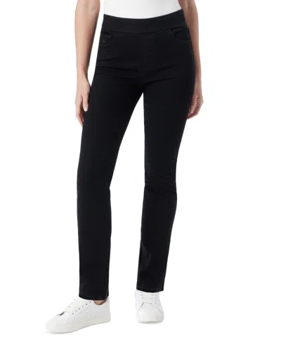 GLORIA VANDERBILT WOMEN'S AMANDA HIGH-RISE STRAIGHT PULL-ON JEANS