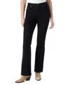 Gloria Vanderbilt Women's Amanda Original Bootcut Jeans, Short In Black Rinse