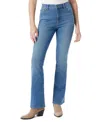 Gloria Vanderbilt Women's Shape Effect Tummy Sculpt Bootcut Jeans, Short In Black Rinse