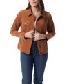 Gloria Vanderbilt Women's Amanda Slim-fit Long-sleeve Jacket In Brown