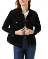 Gloria Vanderbilt Women's Amanda Slim-fit Long-sleeve Jacket In Black