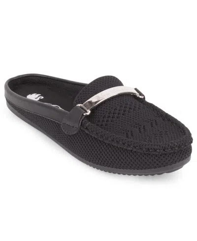Gloria Vanderbilt Women's Annalise Slip-on Mule Flats In Black